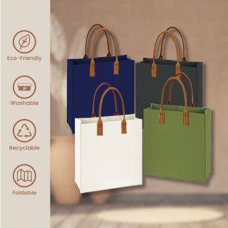 URBAN Felt 2 Tone Tote Bag - M
