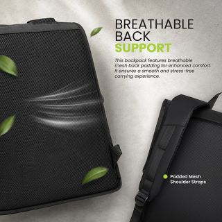 URBAN Rolltop Buckle Laptop Backpack