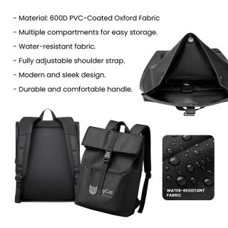 URBAN Rolltop Buckle Laptop Backpack