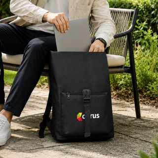 URBAN Rolltop Buckle Laptop Backpack