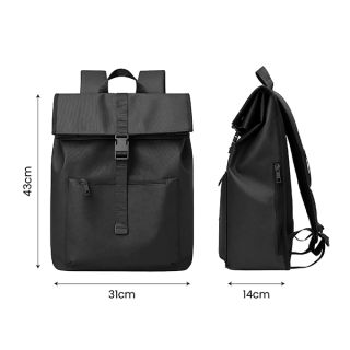 URBAN Rolltop Buckle Laptop Backpack