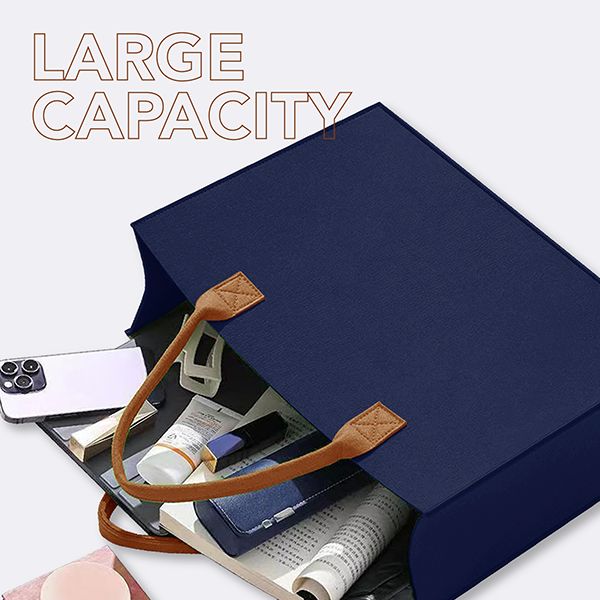 URBAN Felt 2 Tone Tote Bag - L