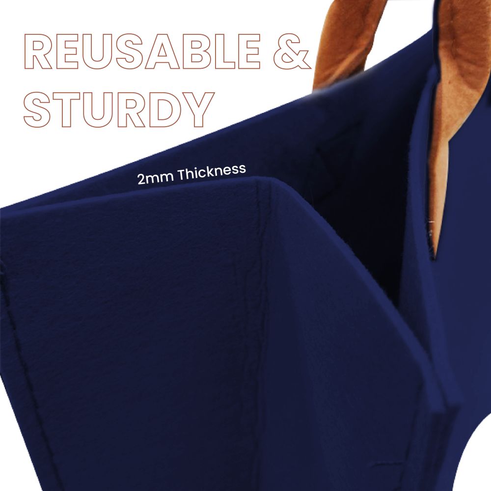 URBAN Felt 2 Tone Tote Bag - M