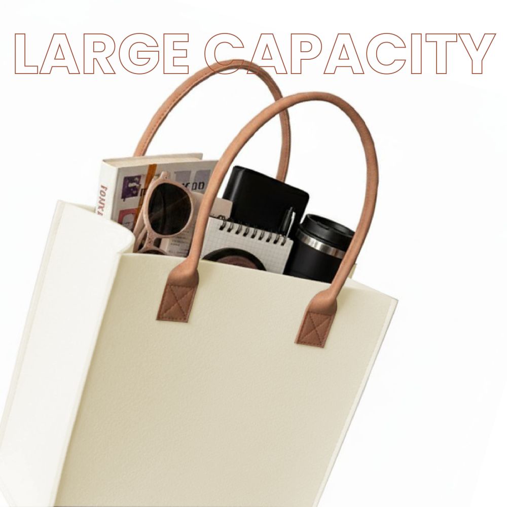 URBAN Felt 2 Tone Tote Bag - M
