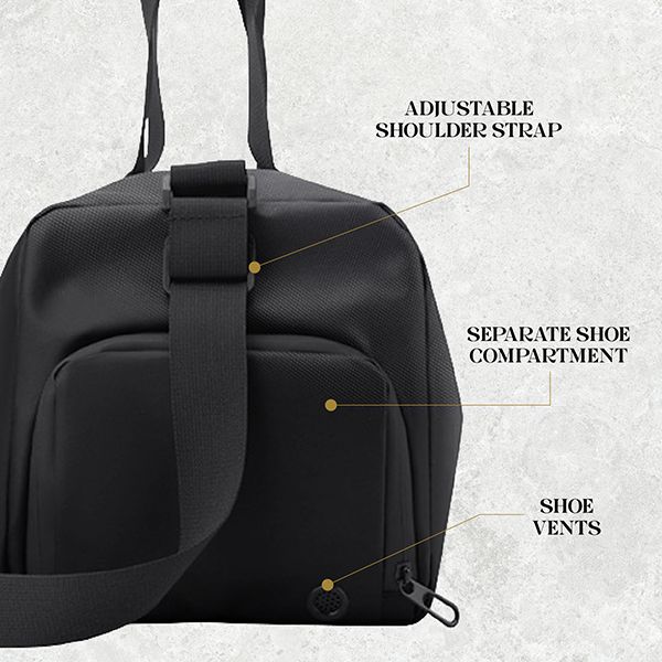 URBAN Travel Oxford Duffel Gym Bag