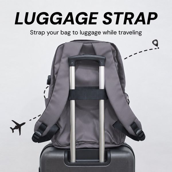 URBANIX Laptop Backpack with External USB Port