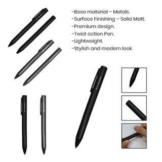 VISION Twist Action Metal Ball Pen