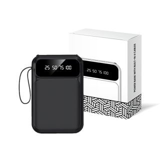 VOLT Power Bank with Built-in 4 Cables - 10000mAh