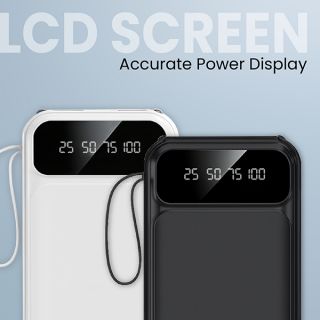 VOLT Power Bank with Built-in 4 Cables - 10000mAh