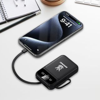 VOLT Power Bank with Built-in 4 Cables - 10000mAh