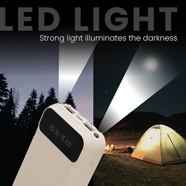 VOLT Power Bank with Built-in 4 Cables - 10000mAh