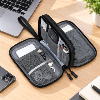 Water Repellent Polyester 2 Layer Gadget Pouch V2