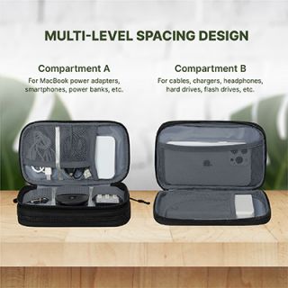 Water Repellent Polyester 2 Layer Gadget Pouch V2
