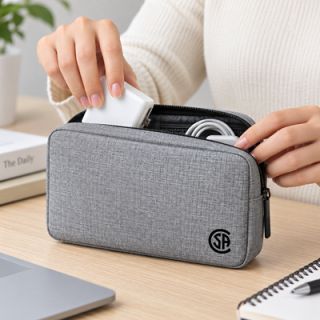Water Repellent Travel Gadget Pouch