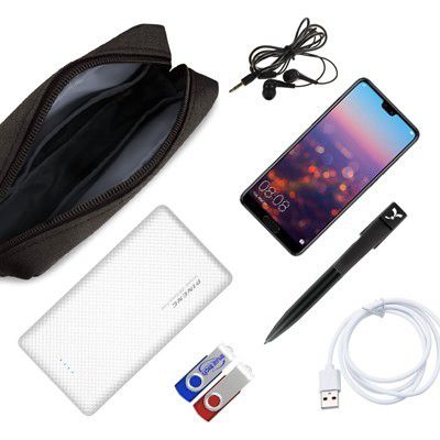Water Repellent Travel Gadget Pouch