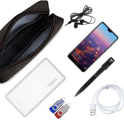 Water Repellent Travel Gadget Pouch - L Size