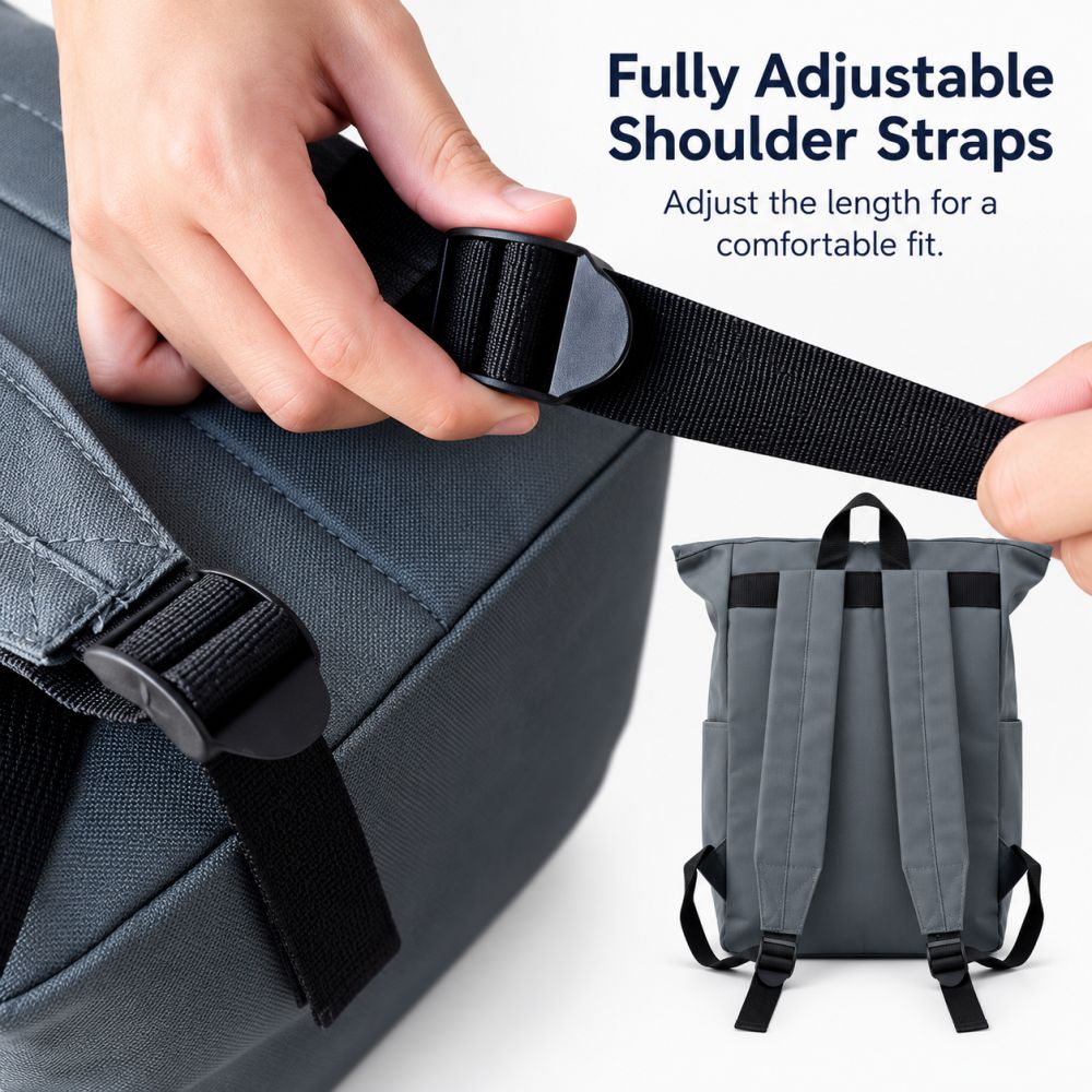 WOLLEY Buckle Backpack