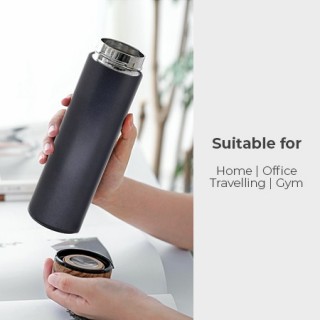 WOOD Premium Stainless Steel Thermos - 500ml