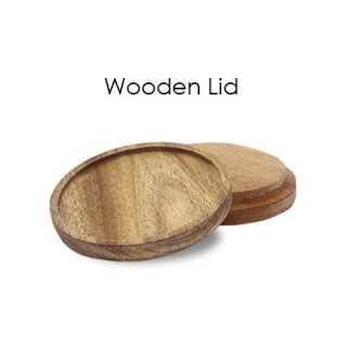 Wooden Cap Ceramic Mug - 450ml