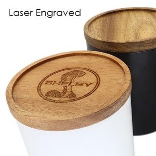Wooden Cap Ceramic Mug - 450ml
