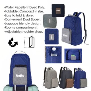 XL Holiday Foldable Canvas Travel Backpack
