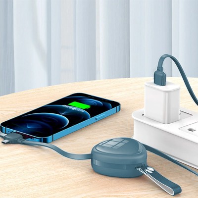 BLISS 3-in-1 Retractable USB Fast Charging Cable