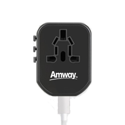 Premium Travel Adapter Dual USB Hub With Smart Charge 2.4A