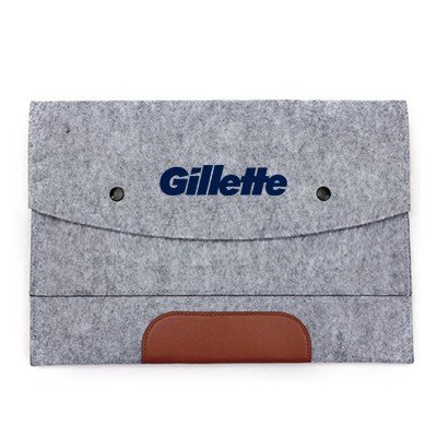 13'' Felt PU iPad Sleeve