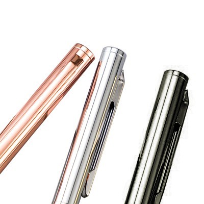 IRIS Twist Metal Slim Ball Pen