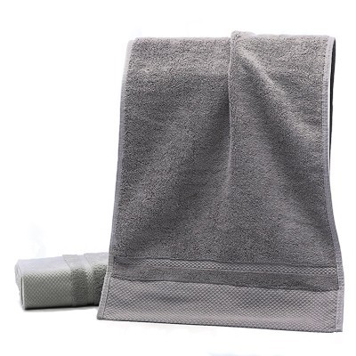 Pure Cotton Towel with Drawstring Pouch 2 (74x34) - 100g supplier