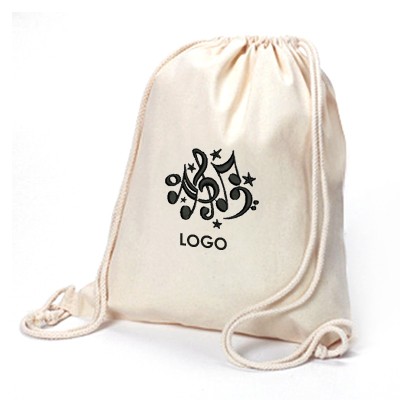 Pure Cotton Canvas Drawstring Bag - 11oz (430x330)