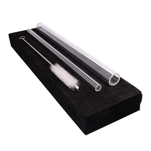 Premium 3-in-1 Glass Straw Gifts Set