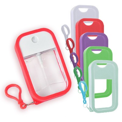 Silicone Casing for Pocket Sanitizer Bottle