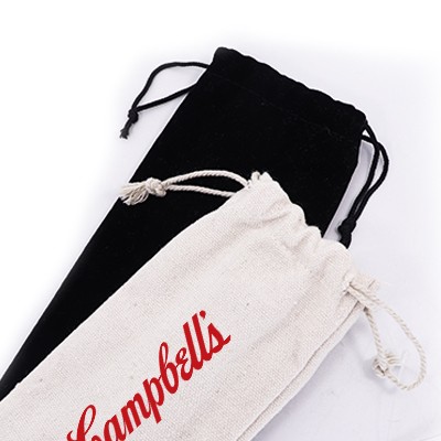 Cutlery, Straw & General Canvas Drawstring Pouch