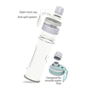 SPORTS PC Water Bottle with Handle - 650ml