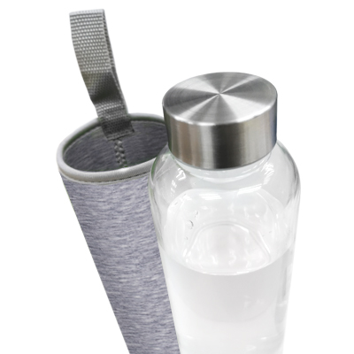 18.6oz Water Bottle Sleeve Neoprene Water Bottle Cover 550ML Glass Bottle  Sleeve 