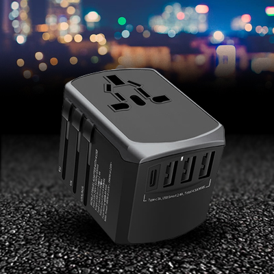 SWIFT Travel Adapter Triple USB and Type-C Charger