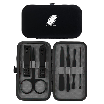 7-In-1 Manicure Set with PU leather Cover