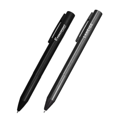 SMOOTHER Twist Action Metal Ball Pen